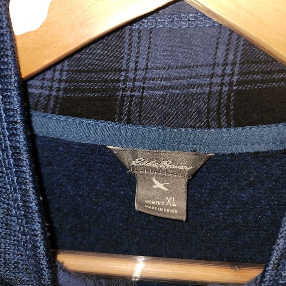 Eddie Bauer Full Zip Lightweight Womens Jacket Size XL - Picture 3 of 3